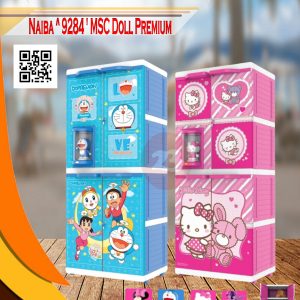 NAIBA ^ 9284 ' LEMARI PLASTIK MSC DOLL PREMIUM